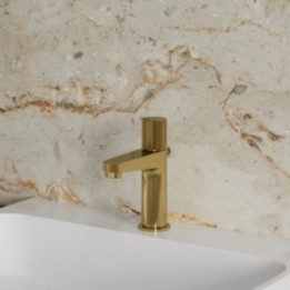 Bateria umywalkowa Omnires Contour złoto szczotkowane CT8010GLB