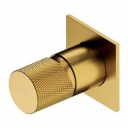 Bateria prysznicowa Omnires Contour podtynkowa złoto szczotkowane CT8045GLB