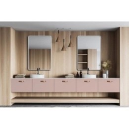 LUSTRO BILLET GIERADESIGN 50X170CM– BIAŁE Z ZAOKRĄGLONYMI ROGAMI BIL/SL/W/50x170