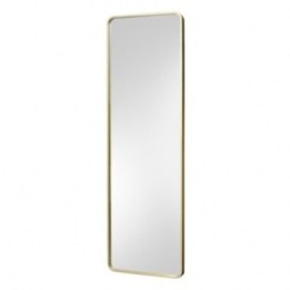 LUSTRO BILLET GIERADESIGN 40X90CM – ZŁOTE Z ZAOKRĄGLONYMI ROGAMI BIL/SL/G/40X90
