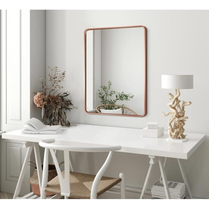 LUSTRO BILLET GIERADESIGN 50X100CM – MIEDZIANE Z ZAOKRĄGLONYMI ROGAMI BIL/SL/M/50x100