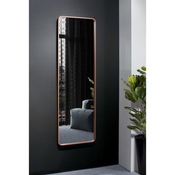 LUSTRO BILLET GIERADESIGN 50X100CM – MIEDZIANE Z ZAOKRĄGLONYMI ROGAMI BIL/SL/M/50x100