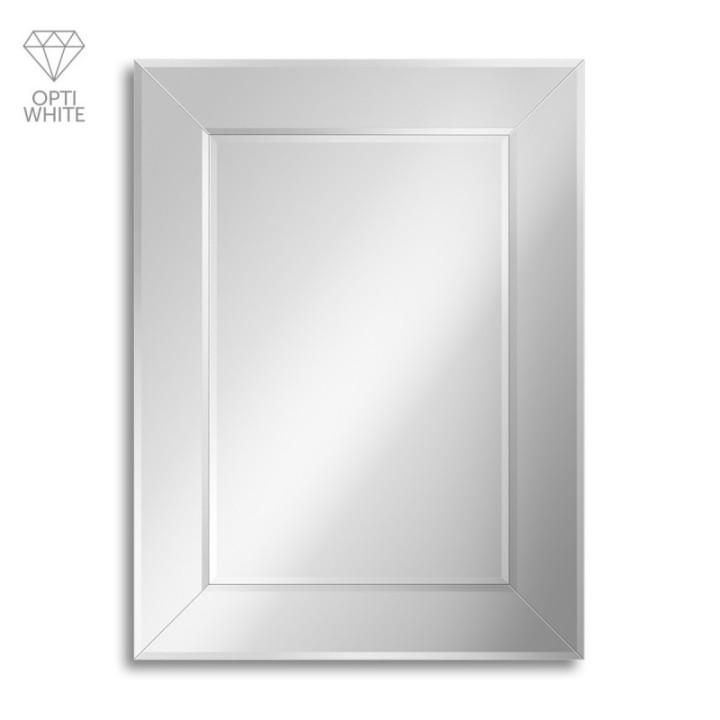 LUSTRO CRISTAL z czarną płytą 80x100cm GieraDesign CRS/PB/80x100