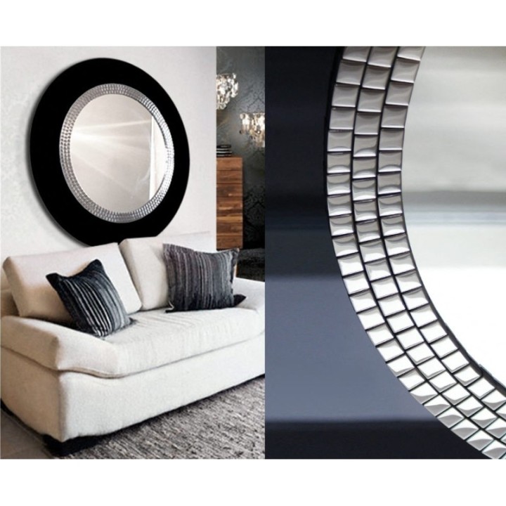LUSTRO ELEGANCE CZARNE 80cm GieraDesign ELE/B/80