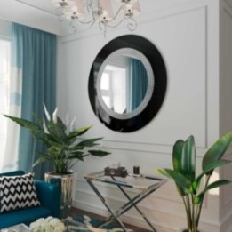 LUSTRO ELEGANCE CZARNE 100cm GieraDesign ELE/B/100