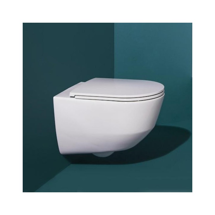 Zestaw miska wc z deską LAUFEN PRO A 530x360 mm biała H8669570000001