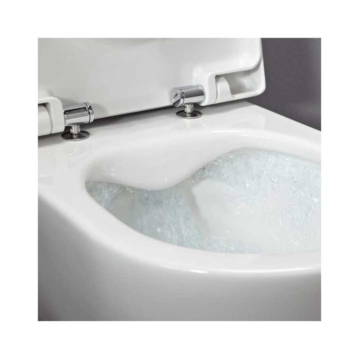Zestaw miska wc z deską LAUFEN PRO A 530x360 mm biała H8669570000001