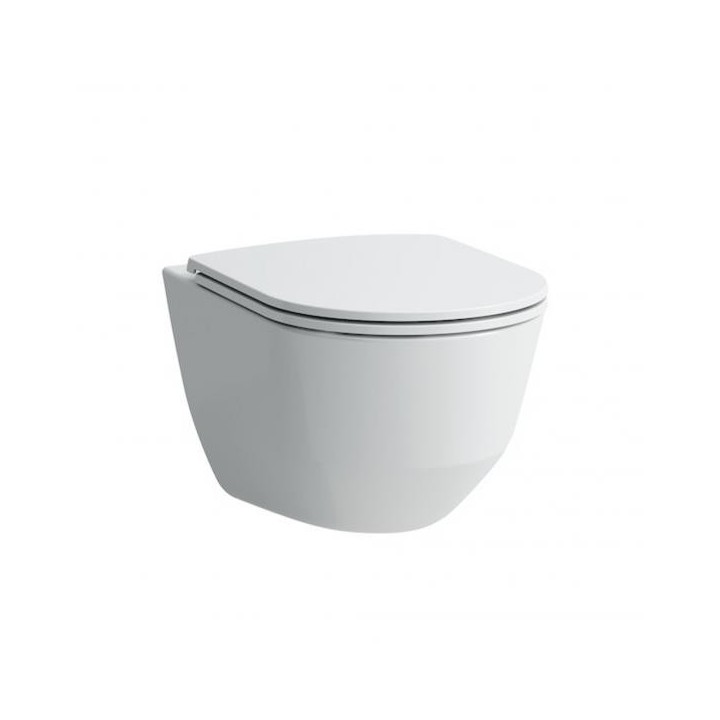 Zestaw miska wc z deską LAUFEN PRO A 530x360 mm biała H8669570000001