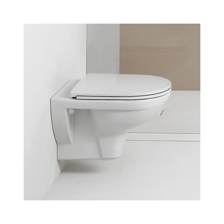 Zestaw miska wc z deską LAUFEN PRO B 530x360 mm biała H8669510000001