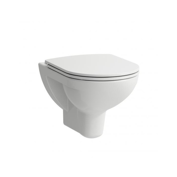 Zestaw miska wc z deską LAUFEN PRO B 530x360 mm biała H8669510000001