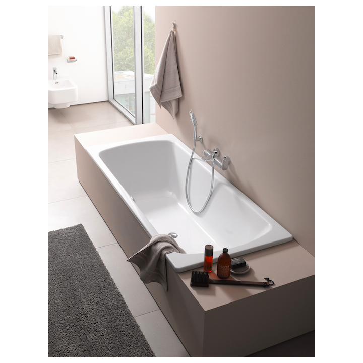 Wanna prostokątna LAUFEN PRO 180x80x46 cm biała H2329500000001
