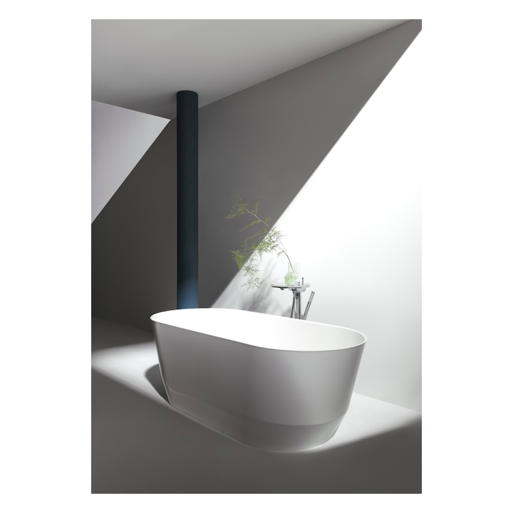 Wanna wolnostojąca LAUFEN PRO 165x75x55 cm biała H2399520000001