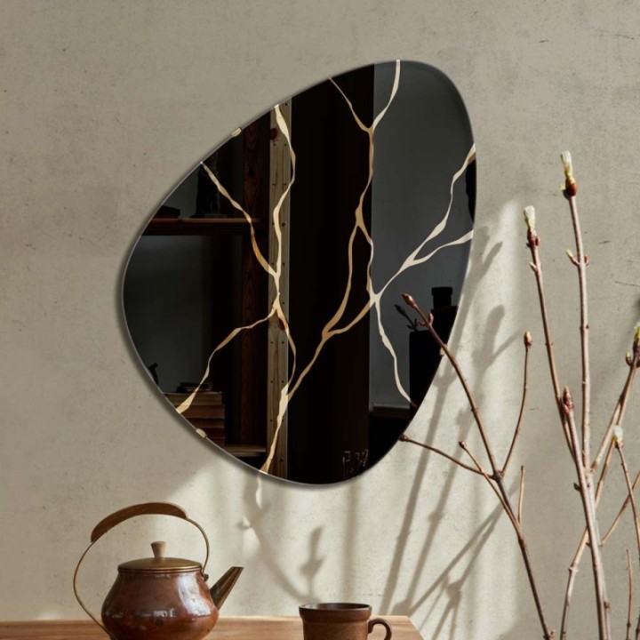 LUSTRO FLY KINTSUGI 47X65CM GIERADESIGN FLY/K/47x65