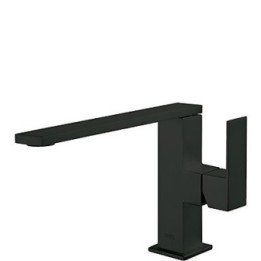 Bateria umywalkowa Tres Cuadro Exclu. stojąca czarny mat 00620501NMD