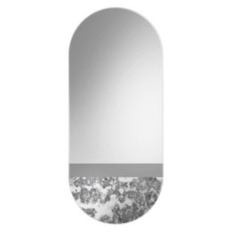 LUSTRO FUSION CORROSI/PASEK GRAFITOWY 40X105CM GIERADESIGN FUS/COR/PGR/40x105