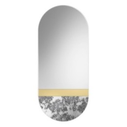 LUSTRO FUSION CORROSI/PASEK ZŁOTY 50X115CM GIERADESIGN FUS/COR/PG/50x115