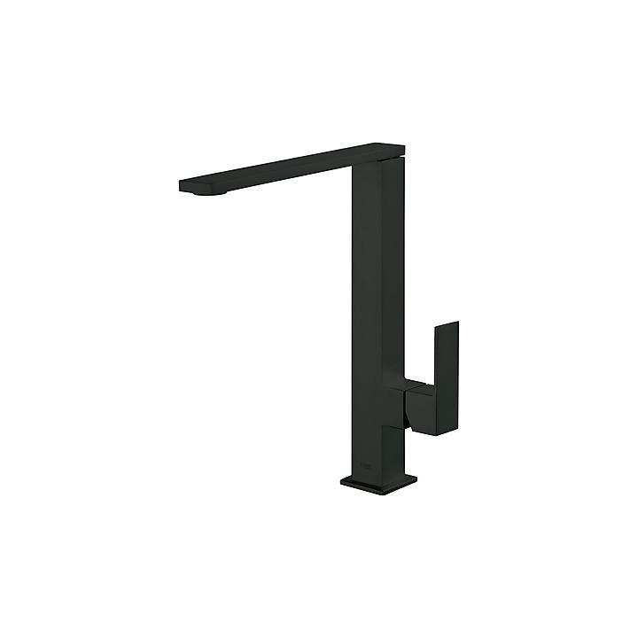 Bateria umywalkowa Tres Cuadro Excl. stojąca czarny mat 00648501NMD