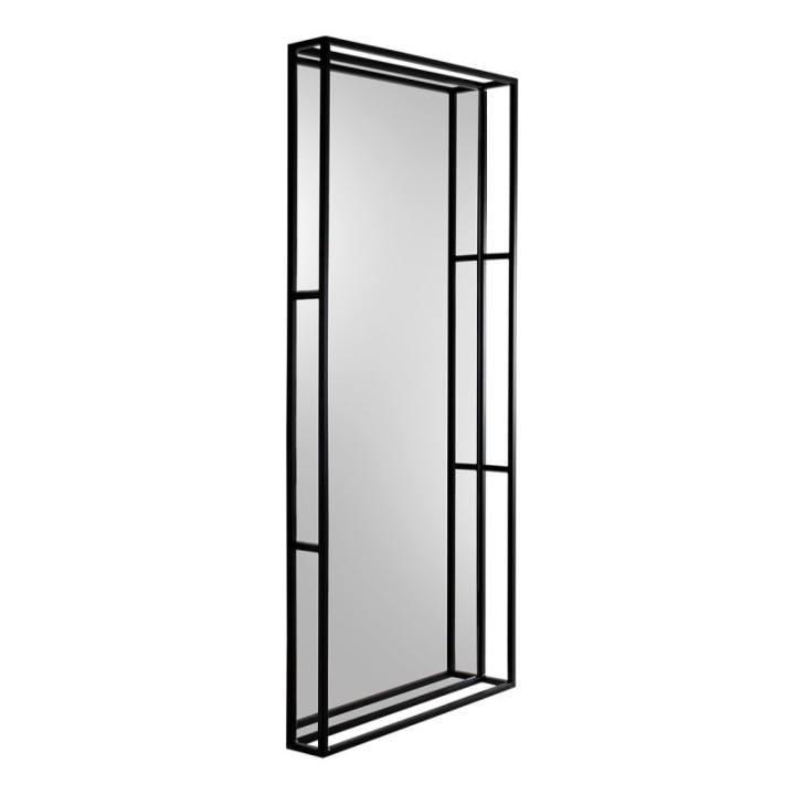 LUSTRO GRID – W METALOWEJ CZARNEJ RAMIE 60x170cm GieraDesign GRD/60x170