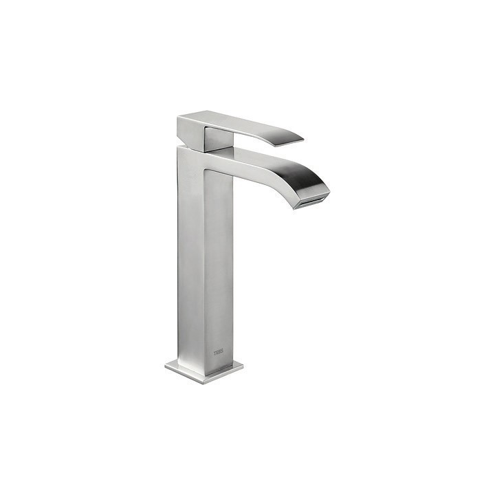 Bateria umywalkowa Tres Cuadro Exclusive kaskada stal 00661001ACD