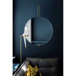 LUSTRO HOKO - WISZĄCE NA MOSIĘŻNYM ZAWIESIU 90CM GIERADESIGN HOK/O/90